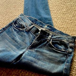 7 for all Mankind Low Rise Ginger Jeans Size 28